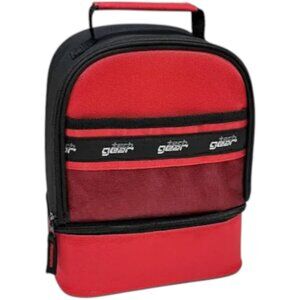 NEW Tech Gear Locker Style Lunch Box | Red